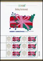 2023 Boldog Karácsonyt- ajándékcsomag megszemélyesített hatos kisív dísztokban