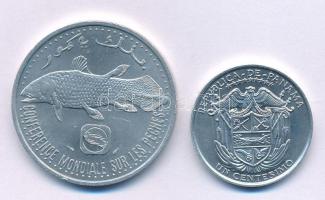 Comore-szigetek 1992. 5Fr "FAO" Al + Panama 2000. 1c Al "FAO" T:AU
Comores 1992...