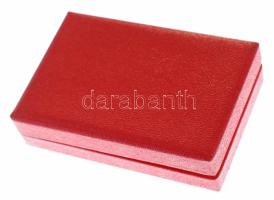 1950 k. "Kiváló Bányász" aranyozott, zománcozott kitüntetés miniatűrrel, tokban (~31x31mm;...