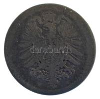 Német Birodalom 1876H 20pf Ag Darmstadt, ritkább év/verde T:F
German Empire 1876H 20 Pfennig Ag Dar...
