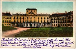 1904 Eszterháza (Fertőd), Herceg Esterházy kastély. Kummert L. kiadása (Rb)