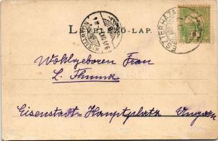 1904 Eszterháza (Fertőd), Herceg Esterházy kastély. Kummert L. kiadása (Rb)