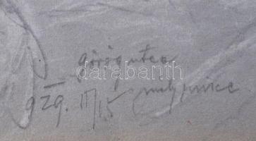 Kelemen Gy (?) jelzéssel vagy jelzés nélkül, 8 db mű: Tabáni részletek, 1929-1933. Akvarell, papír. ...