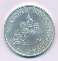 1984. 500Ft Ag "Téli Olimpiai Játékok - Szarajevó" T:BU kis fo. Adamo EM76