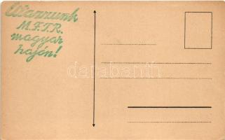 A Magyar Királyi Folyam- és Tengerhajózási Részvénytársaság (MFTR) vonala Zimonytól Szörényvárig. Há...