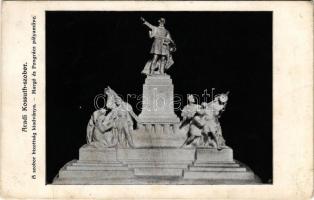 1908 Arad, Kossuth szobor. Margó és Pongrácz pályaműve, a szoborbizottság kiadványa / monument (EK)