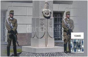 2023. 100Ft "175 éves a Magyar Honvédség" első napi veret sorszámozott emléklapon "10...