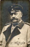 General-Feldmarschall von Hindenburg / Field Marshal Hindenburg. Verlag von Gustav Liersch &amp; Co. 7240. Photo. A. Grohs (EK)