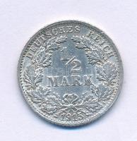 Német Birodalom 1915F 1/2M Ag T:AU German Empire 1915F 1/2 Mark Ag C:AU Krause KM#17