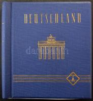 Leuchtturm NSZK falcmentes album kevés bélyeggel 1952-től az 1980-as évekig