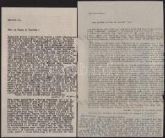 Jankovics Marcell (1941-2021) Kossuth-díjas filmrendező családi irathagyatéka, 26 db levél és képesl...