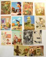 215 db MODERN mese képeslap / 215 modern cartoon and tales motive postcards