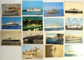158 db MODERN hajós képeslap / 158 modern ship postcards