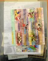 86 db európai blokk, kisív vegyes minőségben levélberakóban