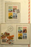 Svájc 48 db gyűjtői lapmindegyiken postatiszta és bélyegzett bélyeg + FDC