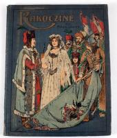 Hock János: Rákócziné. Történeti elbeszélés. Bp., 1907, Athenaeum. Kiadói festett, aranyozott, illusztrált egészvászon kötés, minimális kopással , 108p . + (10) p. reklámok