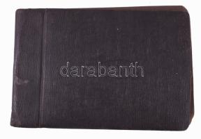 ca 1920-30 26 db fekete-fehér családi fotó albumban