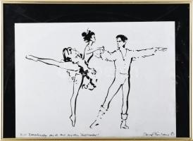 Samson Schönhaus (1922-2015): Balettáncosok (Tschaikowsky pas de deux aus dem "Nussknacker&quot...