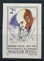1982 Robert Koch vágott bélyeg