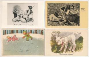 80 db MODERN kisalakú üdvözlőlap / 80 modern greeting postcards