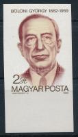 1982 Bölöni György vágott ívszéli bélyeg