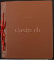 Magyar előrendező 20 lapos fűzött berakóban, 1969-1982, kb 5.000 db bélyeg