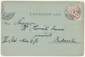 1898 Nagyvárad, Oradea; Kereskedelmi csarnok, Püspöki palota és székesegyház, Szent László szobor, m...