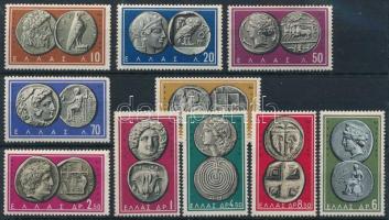 1959 Régi görög érmék sor Mi 696-705 (Mi EUR 65.-)