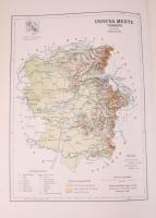 cca 1890 Magyarország megyéinek kézi atlasza. Tervezte: Gönczy Pál. Rajzolta: Kogutowicz Manó. Bp., ...