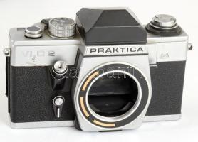 Praktica VLC 2 fényképezőgép, objektív nélkül, tokjában