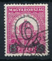 1931 Kisegítő (I.) 6/8f IX. vízjellel 14 : 14 1/4 fogazással (20.000)