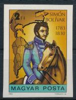 1983 Simón Bolívar vágott bélyeg