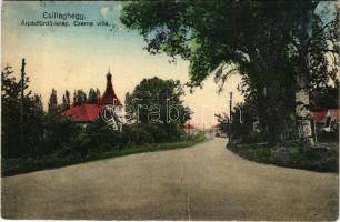 1929 Budapest III. Csillaghegy, Árpádfürdő-telep, Cserna villa. Hangya szövetkezet kiadása (fa)