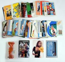 150 db vegyes kártyanaptár, közte erotikus is