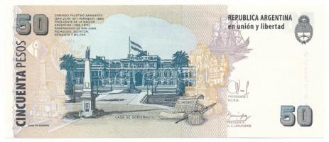 Argentína DN(2014) 50P "65277669 H" T:AU sarokhajlás
Argentina ND(2014) 50 Pesos "65...