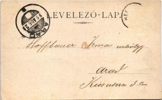 1899 Orsova, Kazán-kijárat. Alfred Jäger kiadása / Kazan-Ausgang / gorge (vágott / cut)