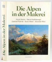 Die Alpen in der Malerei. Redaktion: Bruno Weber. Rosenheim, 1981, Rosenheimer. Német nyelven. Gazdag képanyaggal illusztrált. Kiadói egészvászon-kötés, kiadói papír védőborítóban.