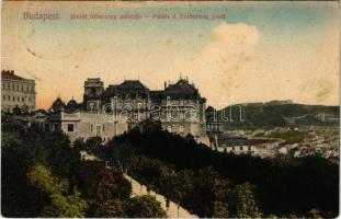 1912 Budapest I. Várnegyed, József főherceg gpalotája, Citadella (EB)