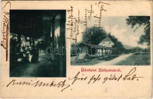1904 Nádpatak, Rohrbach, Robariu, Rodbav; héz. F. Lauritsch kiadása / house (lyuk / pinhole)
