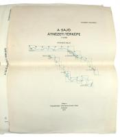 A Sajó átnézeti térképe. 1: 10 000 Bp., 1974. VITUKI. 27 db számozott térképlap és egy borító. 30x42...