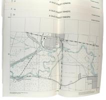 A Sajó átnézeti térképe. 1: 10 000 Bp., 1974. VITUKI. 27 db számozott térképlap és egy borító. 30x42...