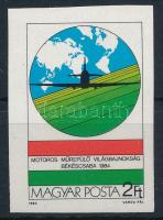 1984 Motoros Műrepülő VB vágott bélyeg
