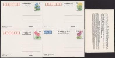 Kínai Népköztársaság 1999 (4 db)