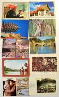 ÁZSIA - 210 db MODERN város képeslap: India, Kína, Thaiföld, Srí Lanka, Japán, Nepál, Szingapúr, Fülöp-szigetek, Észak-Korea, Mongólia (1960-2000) / ASIA - 210 modern town postcards
