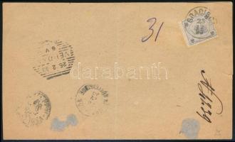 Ausztria 1893 Tértivevény "GRADISCA" - Verona