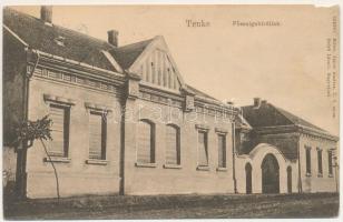 1909 Tenke, Tinca; Főszolgabírói lak. Ritter Jakab kiadása / judge's house (b)