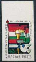 1987 Ifjúságért XI. vágott ívszéli bélyeg