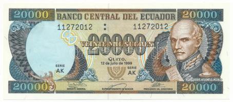 Ecuador 1999. 20.000S T:XF Ecuador 1999. 20.000 Sucres C:XF Krause P#129