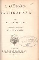 A Franklin-Társulat Olcsó könyvtár sorozatának történelmi és esztétikai tanulmányai. Kolligátum Márk...