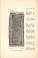 Riegl, Alois: Altorientalische Teppiche. Mit 36 Abbildungen. [Lipcse] Leipzig, 1891. T. O. Weigel Nachfolger (Druck von A. Th. Engelhardt). [III]-XII + 214 + [2] p. + 3 t. (két dupla oldalas). Egyetlen kiadás. Alois Riegl (1898-1905) bécsi művészettörténész kismonográfiája a keleti szőnyegművészet technikáiról és motívumkincséről, oldalszámozáson belül gazdag illusztrációs anyaggal. Példányunk címlapja hiányzik, fűzése meglazult. Fűzve, hiányos gerincű, sérült, enyhén elszíneződött kiadói borítóban. Ritka könyv.